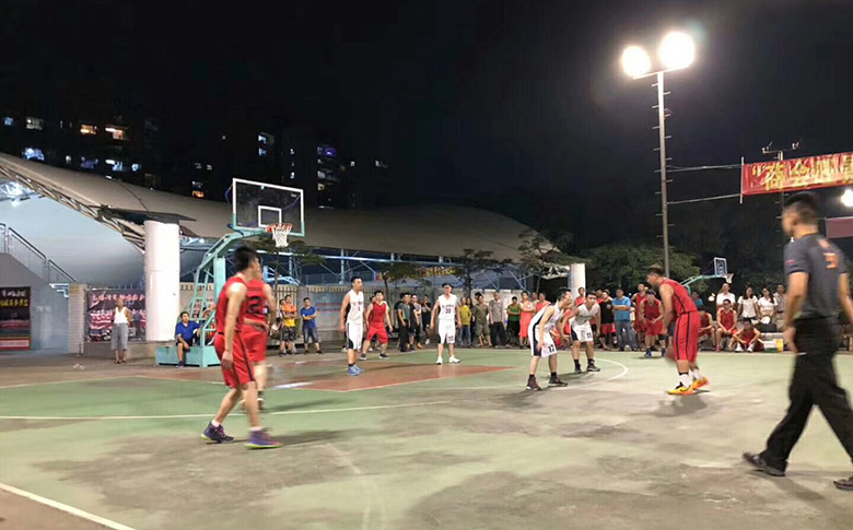 锐天VS高盛的篮球比赛