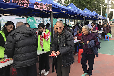 携手前行，锐天积极参与上屯“第五届老人节活动”