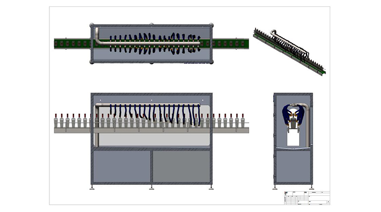 白酒风刀干燥系统