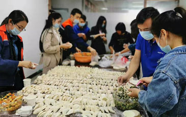 浓情冬至，其乐融融，锐天团队与客户共度佳节